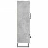 vidaXL Highboard Concrete Grey 69.5x31x115 cm Engineered Wood