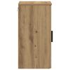 vidaXL Bathroom Cabinet Wall-mounted Artisan Oak 30 x 31.5 x 61 cm