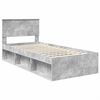 vidaXL Bed Frame with Headboard Concerte 90 x 200 cm Engineered wood