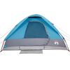 vidaXL Camping Tent Dome 2-Person Blue Waterproof