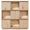 vidaXL Highboard 110.5x35x117 cm Solid Wood Pine