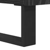 vidaXL TV Cabinet with Drawer Black Oak 100 x 34.5 x 44.5 cm