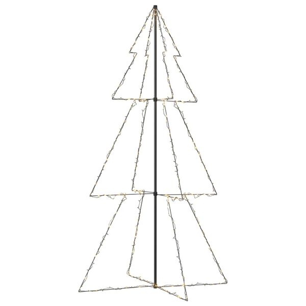 vidaXL Christmas Cone Tree 300 LEDs Indoor and Outdoor 120x220 cm