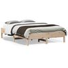 vidaXL Bed Frame without Mattress 140x190 cm Solid Wood Pine