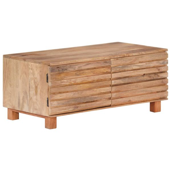 vidaXL Coffee Table 90x50x40 cm Solid Mango Wood