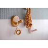KidsDepot Coat Hook Xion 8 cm Wood Terra 4 pcs