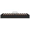 vidaXL Storage Bed with Mattress with Storage Black 90 x 190 cm Velvet