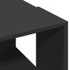 vidaXL Coffee Table Black 89.5x48x30 cm Engineered Wood