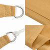 vidaXL Sunshade Sail 160 g/m&sup2; Rectangular Sand 4x5 m HDPE