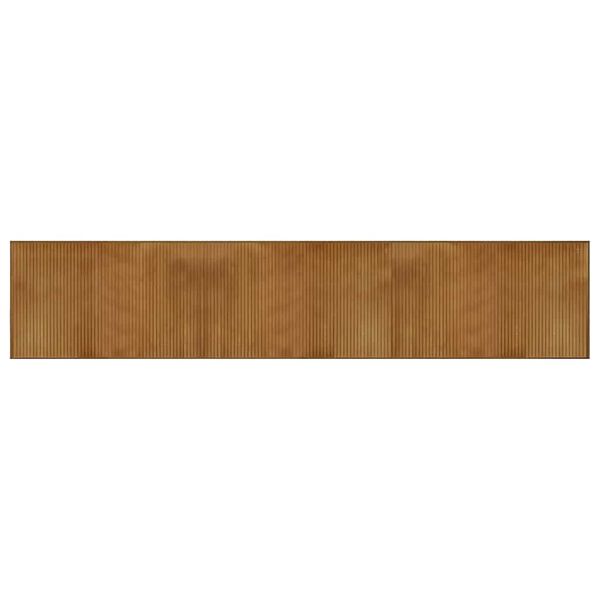 vidaXL Rug Rectangular Brown60x300 cm Bamboo