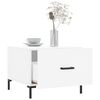 vidaXL Coffee Table White 50x50x40 cm Engineered Wood