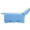 vidaXL Horse Blanket Full Aqua 125 cm Polyester Fleece