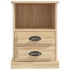 vidaXL Bedside Cabinet Sonoma Oak 43x36x60 cm