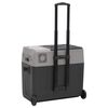 vidaXL Cool Box with Wheel and Handle Black&Grey 30 L Polypropylene