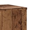 vidaXL Plant Stands 2 pcs Old Wood 30x30x50 cm Engineered wood