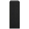vidaXL Wall-Mounted Cabinet 2 pcs Black Oak 69.5 x 34 x 90 cm