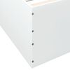 vidaXL Bed Frame without Mattress White 160x200 cm
