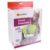 FLAMINGO Pet Snack Dispenser Bent Grey and Green