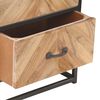 vidaXL Bedside Cabinet 40x30x50 cm Solid Acacia Wood