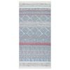 vidaXL Rug Pink and Aqua 80x150 cm Cotton
