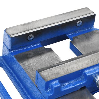 vidaXL Drill Press Vise Blue 150 mm Cast Iron