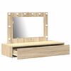 vidaXL Dressing Table Brown 100 x 40 x 70 cm Engineered Wood