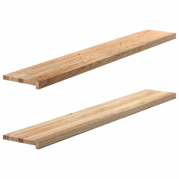 vidaXL Window Sills 2 pcs&nbsp;Untreated 160x25x2 cm Solid Wood Oak