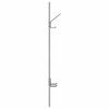 vidaXL Wall-Mounted Coat Rack Grey sonoma 20 x 1.5 x 100 cm