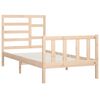 vidaXL Bed Frame without Mattress 90x200 cm Solid Wood Pine