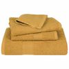 vidaXL Wash Towels 10 pcs "FROGN" Gold 30x30 cm 100% Cotton