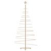 vidaXL Wooden Christmas Tree for Decoration 180 cm Solid Wood Pine