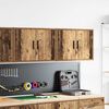 vidaXL Garage Wall Cabinets 2 pcs Old Wood Engineered Wood