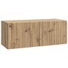 vidaXL Wall-Mounted TV Cabinet Artisan Oak 78.5 x 31 x 30 cm