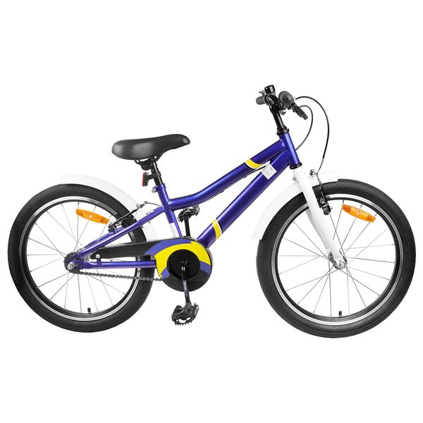 vidaXL Kids Bike 20'' for 6-11 Years Old Blue White