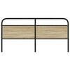 vidaXL Replace Headboard Sonoma Oak 190 cm Steel and Engineered Wood