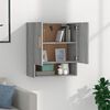 vidaXL Wall Cabinet Grey Sonoma 60x31x70 cm Engineered Wood