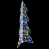 vidaXL Christmas Tree with 100 LEDs Multicolour 120 cm Acrylic