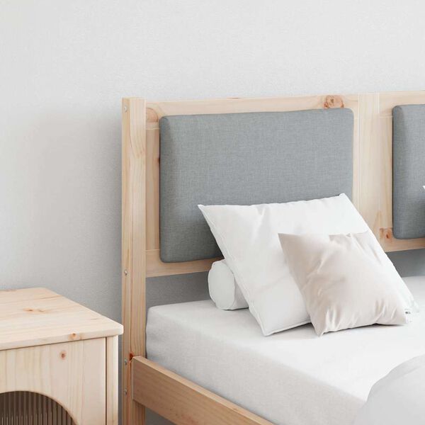 vidaXL Headboard Other Brown 135 cm Solid pine wood