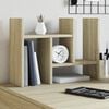 vidaXL Desk Organiser Sonoma Oak 34.5 x 15.5 x 35.5 cm Engineered Wood