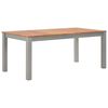 vidaXL Dining Table 180x90x74 cm Solid Oak Wood