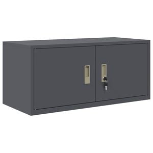 vidaXL Storage Cabinet Anthracite 90 x 40 x 40 cm Steel