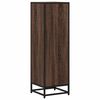vidaXL Book Cabinet Brown Oak 33.5x33x107.5 cm Engineered Wood