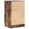 vidaXL Bedside Cabinets 2 pcs Smoked Oak 39x35x65 cm Engineered Wood