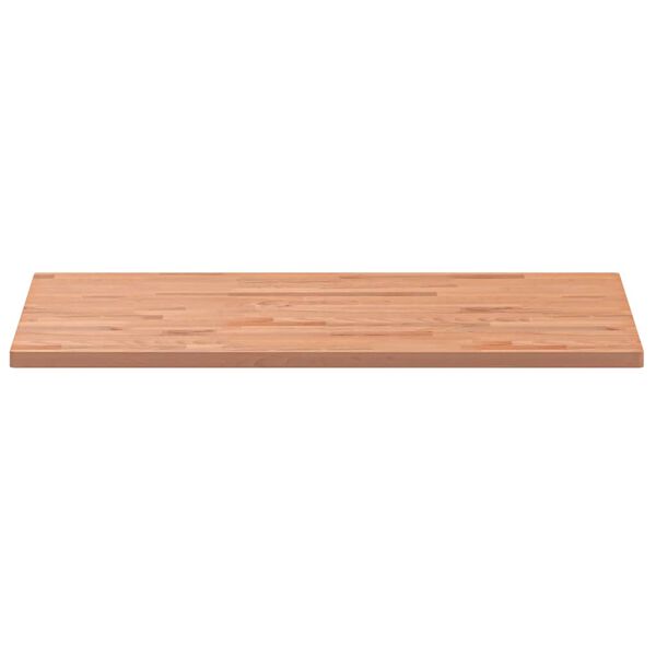 vidaXL Bathroom Countertop 100x60x2.5 cm Solid Wood Beech