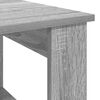 vidaXL Coffee Table Grey Sonoma 51 x 50 x 50 cm Engineered Wood