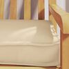 vidaXL Pallet Cushion Beige 200 x 40 x 8 cm Oxford fabric