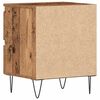 vidaXL Bedside Cabinet Old wood 40 x 35 x 50 cm Engineered wood