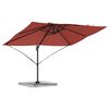 vidaXL Umbrella Terracotta 351 x 250 x 260 cm Polyester and Aluminium