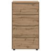 vidaXL Storage Cabinets 2 pcs Artisan Oak 60 x 48 x 105 cm