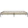 vidaXL Bed Frame without Mattress Sonoma Oak 180x200 cm Super King